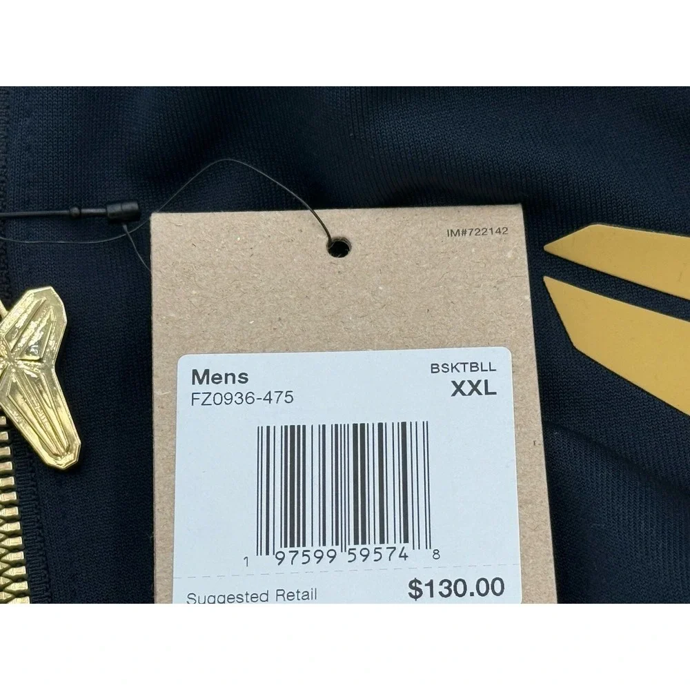 Size XXL - Nike Kobe Bryant Mamba Men's Dri-Fit Jacket Navy Blue FZ0936-475
